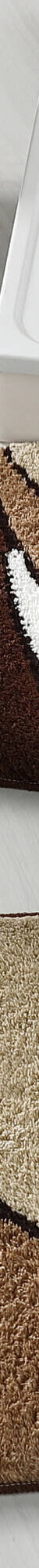 Tapis de bain motif végétal (marron) Tapis de bain motif végétal (marron)